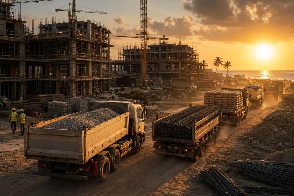 Construction Material Delivery Coordination