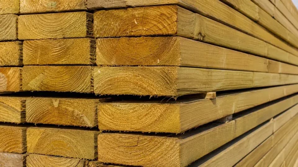 Timber lengths in warehouse racks