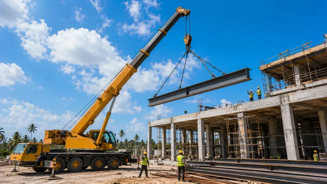 Crane & Cargo services in Zanzibar