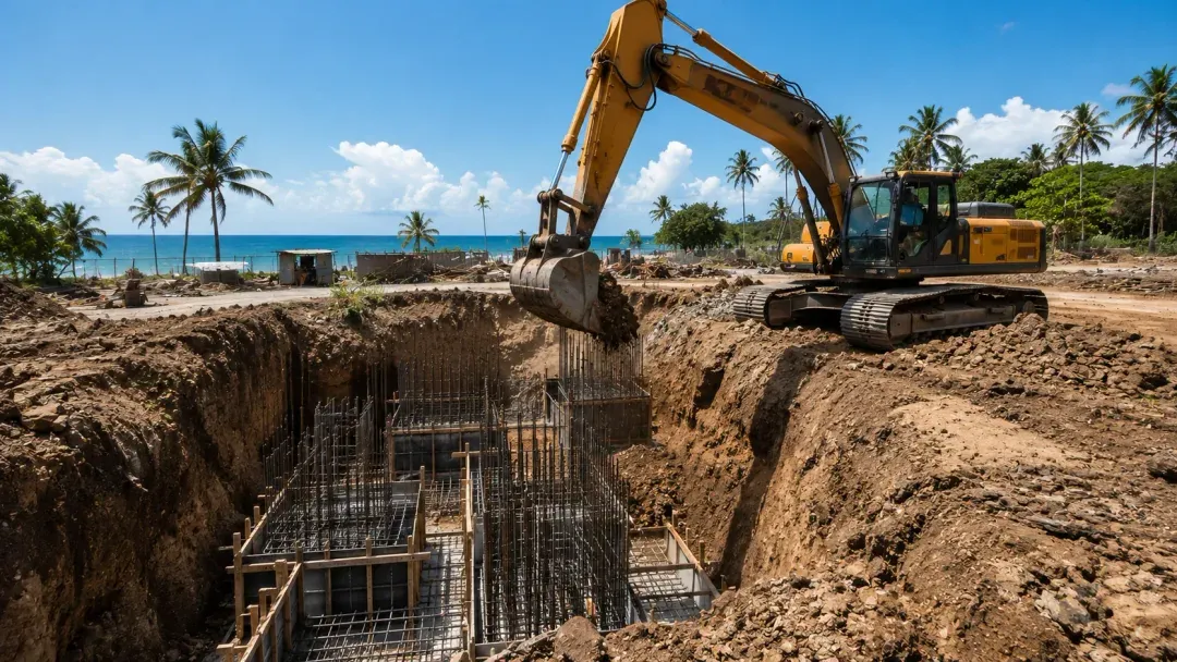 Earthworks services in Zanzibar